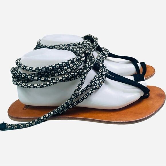 ASOS FACTUAL Tie Leg Sandals - Picture 4 of 10